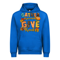 Cobalt gather around and give thanks Urban Hoodie - CowGirlArtShop