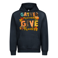 Navy gather around and give thanks Urban Hoodie - CowGirlArtShop