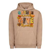 Pigment Burro gather around and give thanks Urban Hoodie - CowGirlArtShop