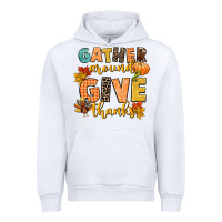 White gather around and give thanks Urban Hoodie - CowGirlArtShop