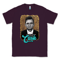 Plum johnny cash Classic Tee - AdoDesignShop