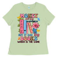 Matcha money can't buy happiness but it can buy books whi Ladies Tee - JahusDesignShop