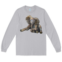 Moon Dust Baby Elephant Long Sleeve Tee - LillyAllenDesigns