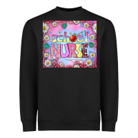 Black school nurse tumbler Heavyweight Sweatshirt - BundleAndBundleShop