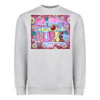 Heather Grey school nurse tumbler Heavyweight Sweatshirt - BundleAndBundleShop