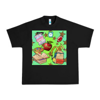 Black school seamless pattern Urban Heavy Tee - BundleAndBundleShop