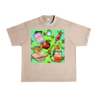 French Oak school seamless pattern Urban Heavy Tee - BundleAndBundleShop