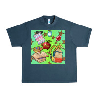 Midnight Navy school seamless pattern Urban Heavy Tee - BundleAndBundleShop