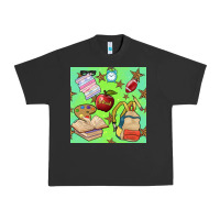 Pigment Black school seamless pattern Urban Heavy Tee - BundleAndBundleShop
