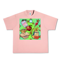 Salmon school seamless pattern Urban Heavy Tee - BundleAndBundleShop