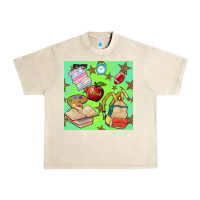 Sandshell school seamless pattern Urban Heavy Tee - BundleAndBundleShop