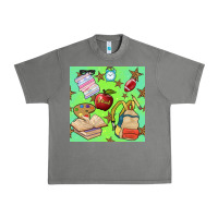 Tornado school seamless pattern Urban Heavy Tee - BundleAndBundleShop