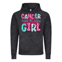 Vintage Black cancer picked the wrong girl Vintage Hoodie - JahusDesignShop