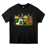 Black hunter coffee cups Heavy Core Tee - Zillion Design Studio