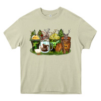 Mossy hunter coffee cups Heavy Core Tee - Zillion Design Studio