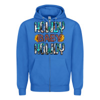 True Royal western howdy baby howdy Zipper Hoodie - NancyCooperArtShop