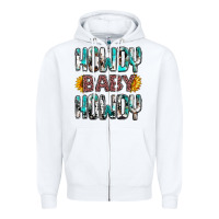 White western howdy baby howdy Zipper Hoodie - NancyCooperArtShop