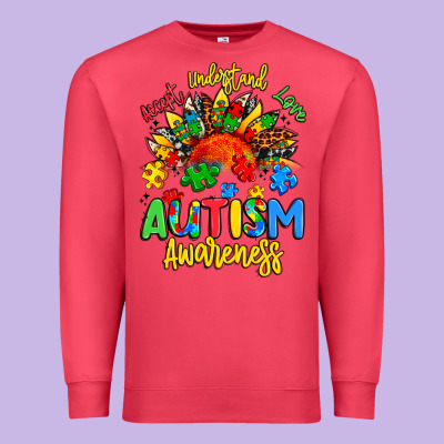 Accept Understand Love Autism Awareness Premium Sweatshirt Designed By Artiststas