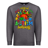 Charcoal Heather accept understand love autism awareness Premium Sweatshirt - Artiststas