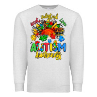 Oatmeal Heather accept understand love autism awareness Premium Sweatshirt - Artiststas