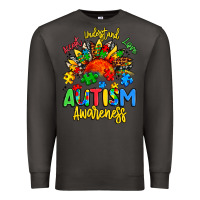 Smoke accept understand love autism awareness Premium Sweatshirt - Artiststas