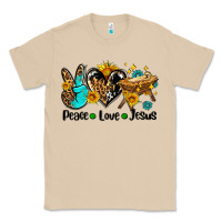 Mushroom peace love jesus Classic Tee - AdoDesignShop