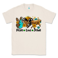 Natural peace love jesus Classic Tee - AdoDesignShop