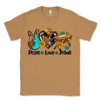 Toasted Coconut peace love jesus Classic Tee - AdoDesignShop