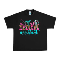 Black medical assistant Urban Heavy Tee - AdoDesignShop