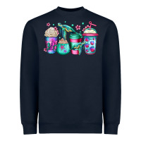 Navy turtle coffee cups Heavyweight Sweatshirt - Jasminsmagicworld