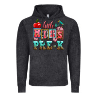 Vintage Black little miss pre k Vintage Hoodie - AdoDesignShop