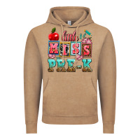 Vintage Coffee little miss pre k Vintage Hoodie - AdoDesignShop