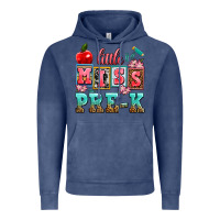 Vintage Denim little miss pre k Vintage Hoodie - AdoDesignShop