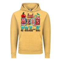 Vintage Mustard little miss pre k Vintage Hoodie - AdoDesignShop