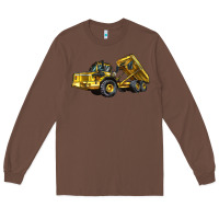 Chestnut Articulated Hauler Long Sleeve Tee - LillyAllenDesigns