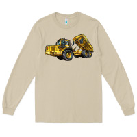 Mushroom Articulated Hauler Long Sleeve Tee - LillyAllenDesigns