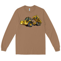Toasted Coconut Articulated Hauler Long Sleeve Tee - LillyAllenDesigns