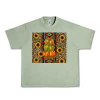 Oil Green pumpkin Urban Heavy Tee - JahusDesignShop