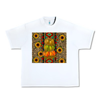 White pumpkin Urban Heavy Tee - JahusDesignShop