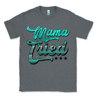 Charcoal Heather mama tried aztec turquoise Classic Tee - AdoDesignShop