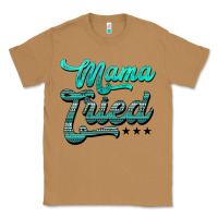Toasted Coconut mama tried aztec turquoise Classic Tee - AdoDesignShop