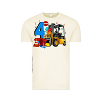 Vintage Arctic forklift birthday four Vintage Tee - Artiststas