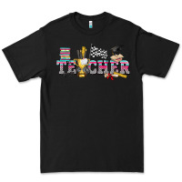 Black race with teacher Premium Tee - texasbilliewilder