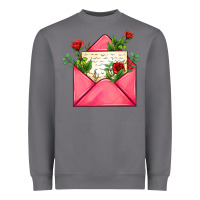 Storm pink letter Heavyweight Sweatshirt - AdoDesignShop