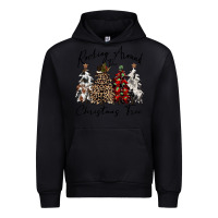 Black rocking around the christmas tree Urban Hoodie - CowGirlArtShop