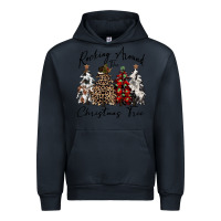 Navy rocking around the christmas tree Urban Hoodie - CowGirlArtShop