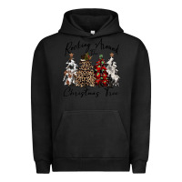 Pigment Black rocking around the christmas tree Urban Hoodie - CowGirlArtShop
