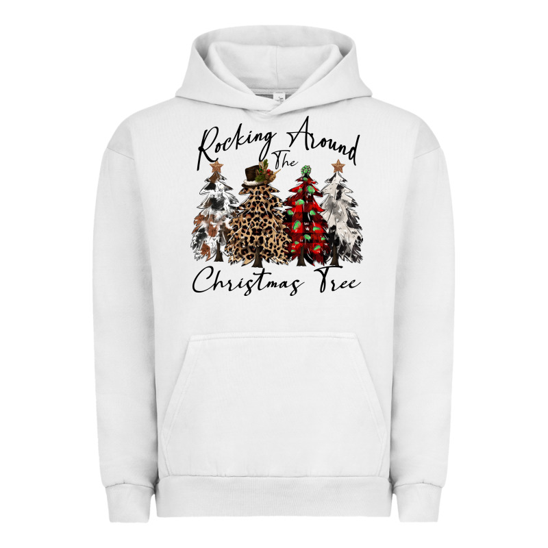 Rocking Around The Christmas Tree Urban Hoodie by CowGirlArtShop | Teevron