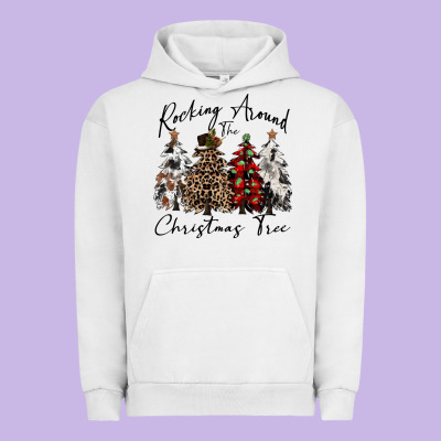 Rocking Around The Christmas Tree Urban Hoodie Designed By Cowgirlartshop