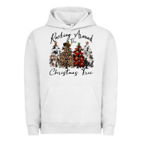 Pigment Lunar Rock rocking around the christmas tree Urban Hoodie - CowGirlArtShop